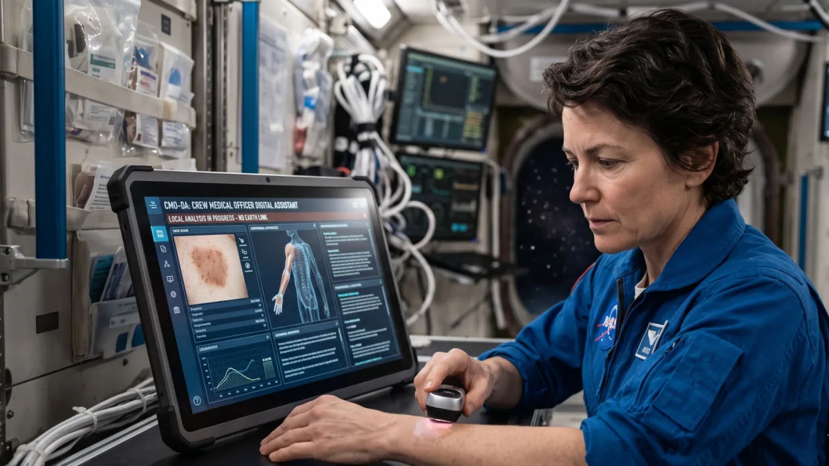 Tak astronauci będą leczyć się w kosmosie. Przyszłość zaczyna się dziś