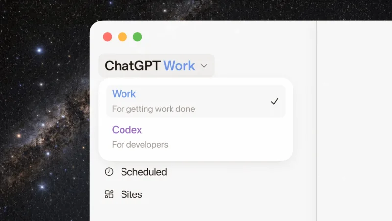 OpenAI łączy ChatGPT z Codexem. Nowy agent ma przejąć więcej pracy - Brandsit