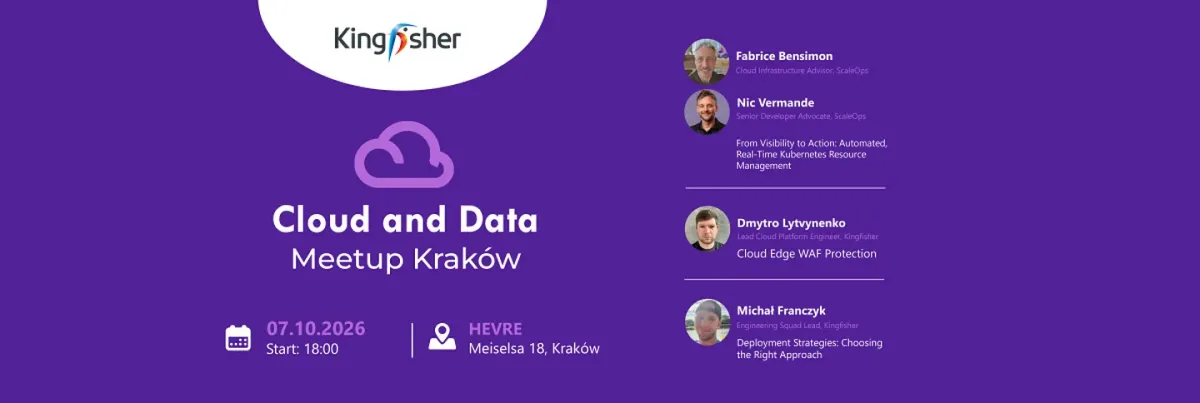 Cloud and Data Meetup Kraków: Kubernetes, GPU i AI w produkcji, 7 października w HEVRE, wstęp bezpłatny