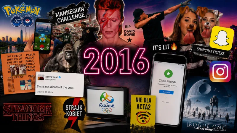 Internet chce cofnąć się o 10 lat. Dlaczego wszyscy tęsknią za 2016?