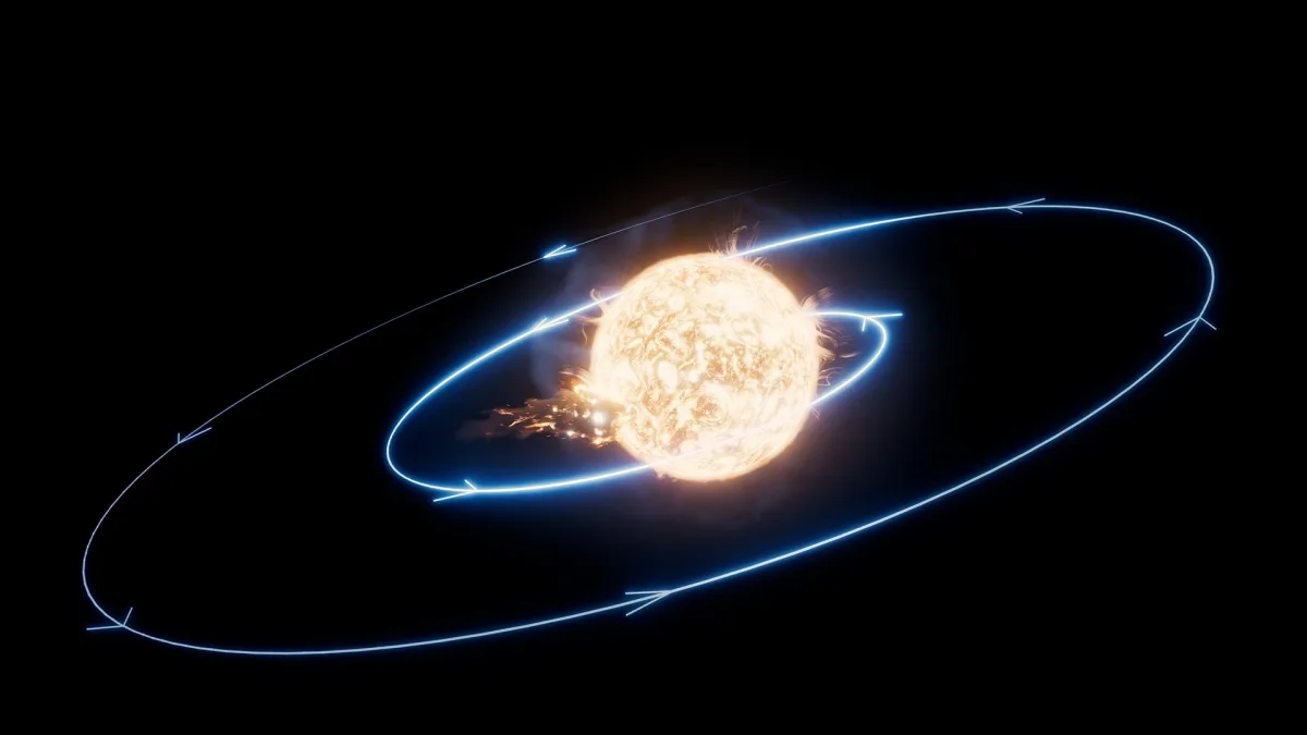 Horror na naszym podwórku. Słońce pożarło planetę dziesięć razy większą od Ziemi