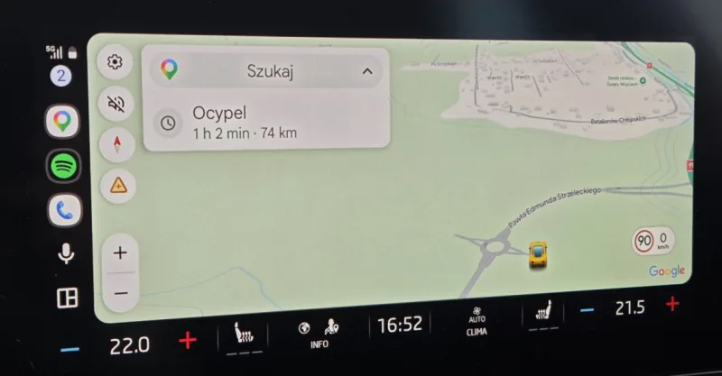 Czekaliśmy na to 5 lat. Mapy Google na Android Auto z nową funkcją