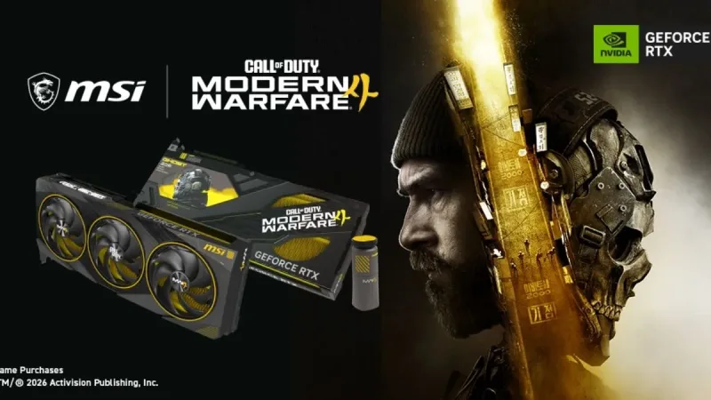 MSI ma specjalną wersję GeForce RTX 5080. Dla fanów Call of Duty