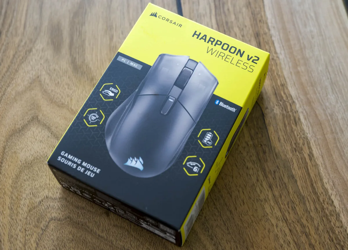 Recenzja Corsair Harpoon v2 Wireless. Gryzoń dla graczy z małymi dłońmi