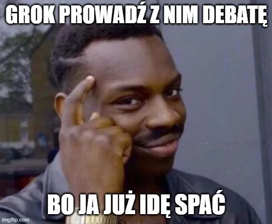 "Prowadź z nim debatę, bo ja już idę spać". Wpis Polaka podpalił internet