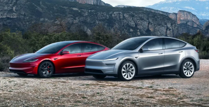 Tesla wprowadza poprawki do Modeli 3 i Y. Większy ekran i zasięg
