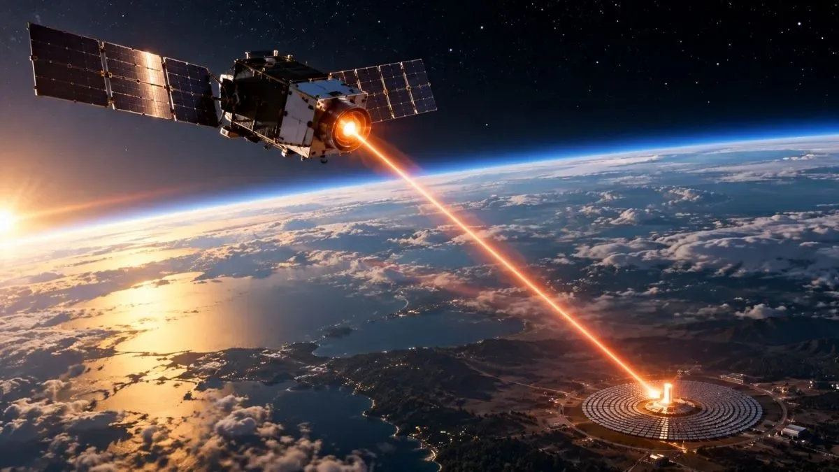 Prąd spadnie z kosmosu laserem. Pierwszy satelita już jest na orbicie
