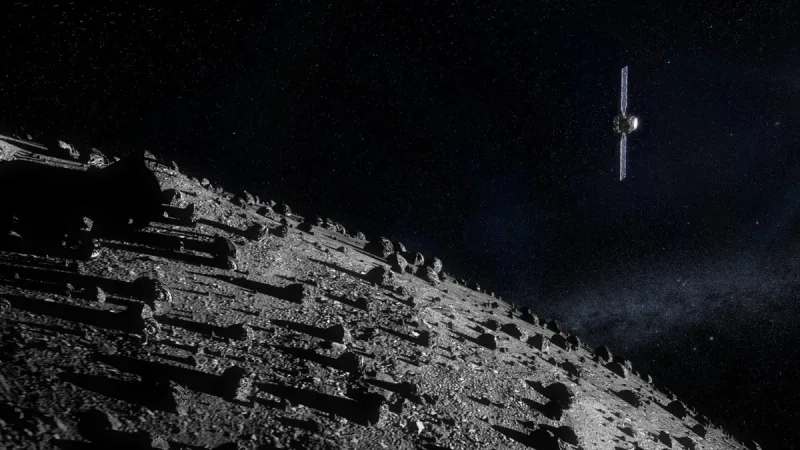 Europejska sonda zobaczyła dwa kosmiczne głazy. Jeden z nich uderzyła NASA